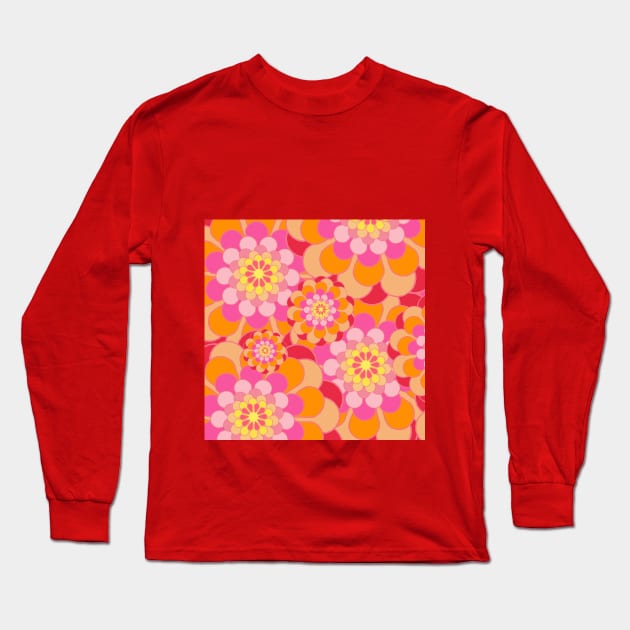 A wonderful wallpaper background pattern Long Sleeve T-Shirt by AhMath